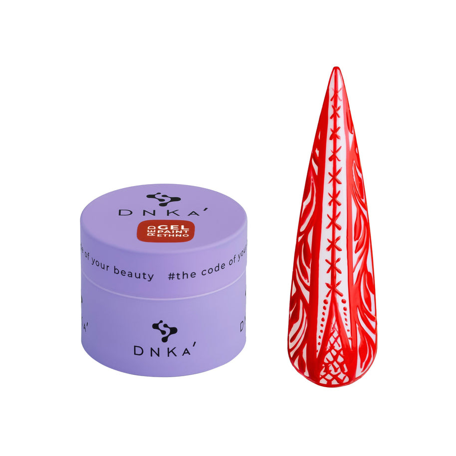 DNKa' - Gel paint - Ethno Red 5ml - Bellu