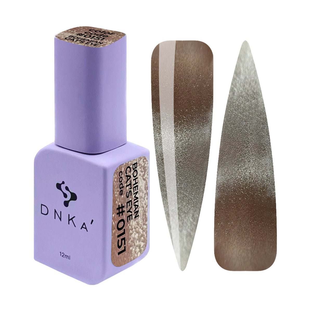 DNKa' DNKA - Gel polish - Cat's Eye 0151 12ml - Bellu