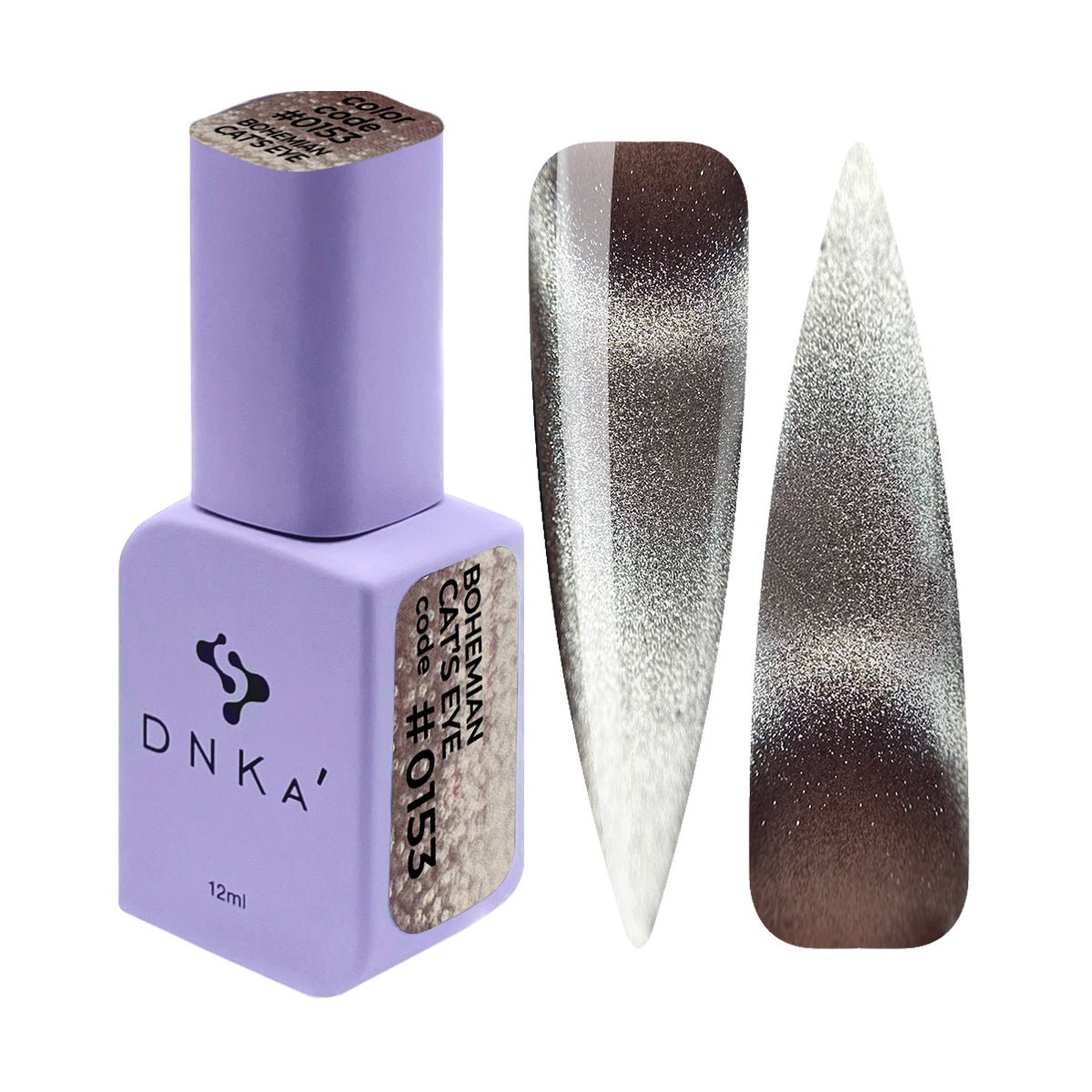 DNKa' DNKA - Gel polish - Cat's Eye 0153 12ml - Bellu