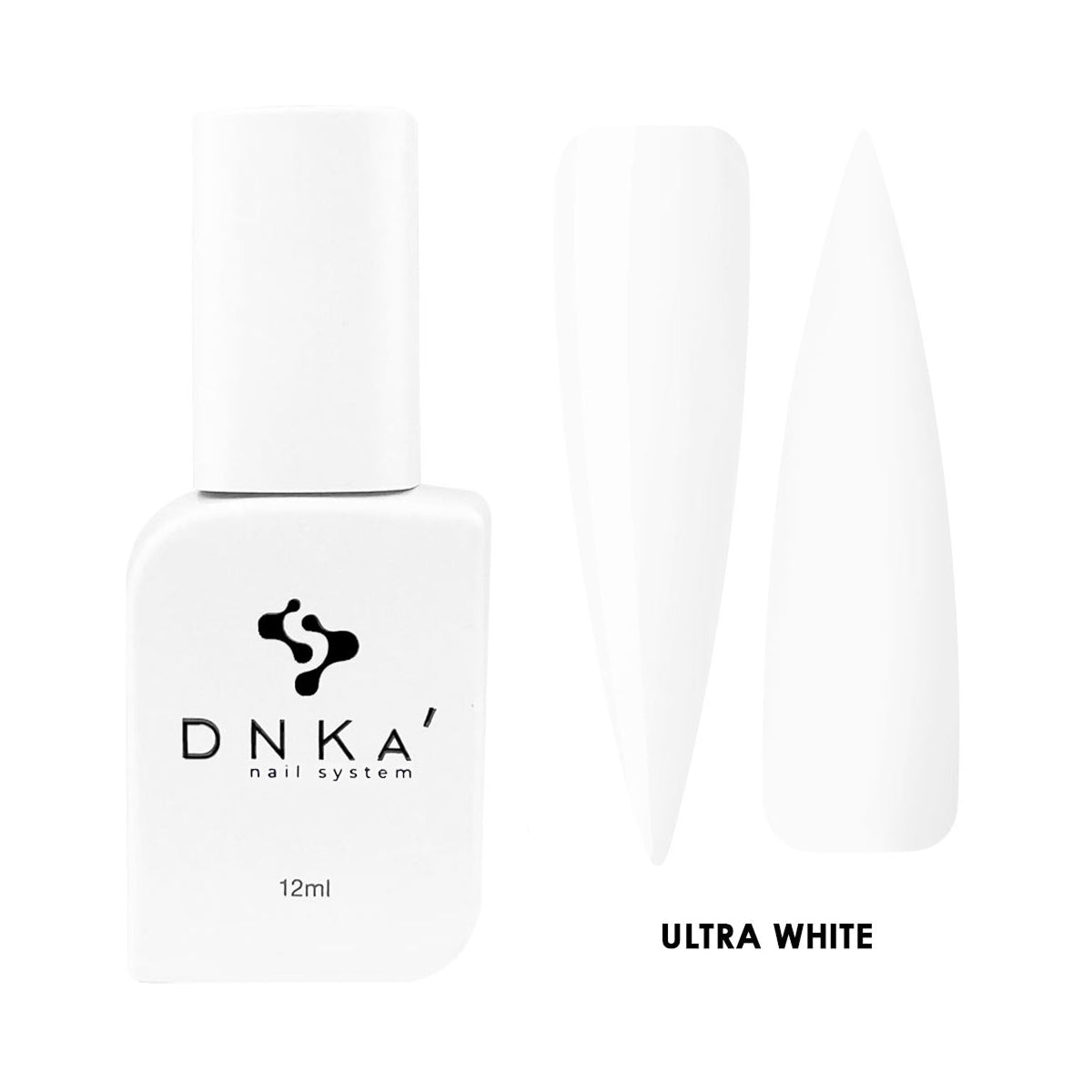DNKa' DNKA - Gel polish - Ultra white 12 ml - Bellu
