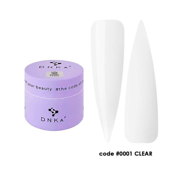 DNKa' DNKA - Jelly gel - 0001 Clear 15ml - Bellu