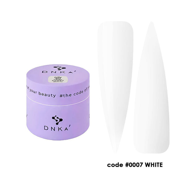 DNKa' DNKA - Jelly gel - 0007 White 15ml - Bellu