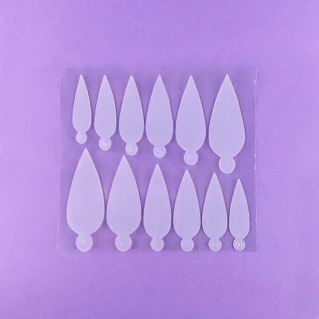 DNKa' DNKA - Professional Nail Molds 0001 36pcs - Bellu