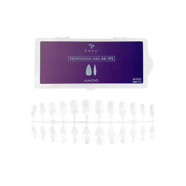 DNKa' DNKA - Professional Top Nail Forms - Almond 240pcs - Bellu
