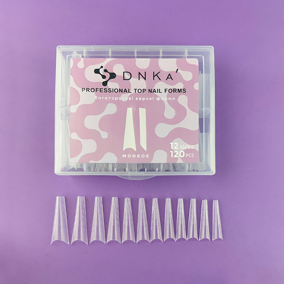 DNKa' - Professional Top Nail Forms - Monroe 120pcs - Bellu