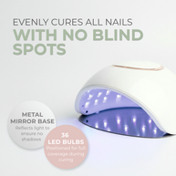 BELLU - Glow Plus - Polnilna profesionalna UV/LED lučka