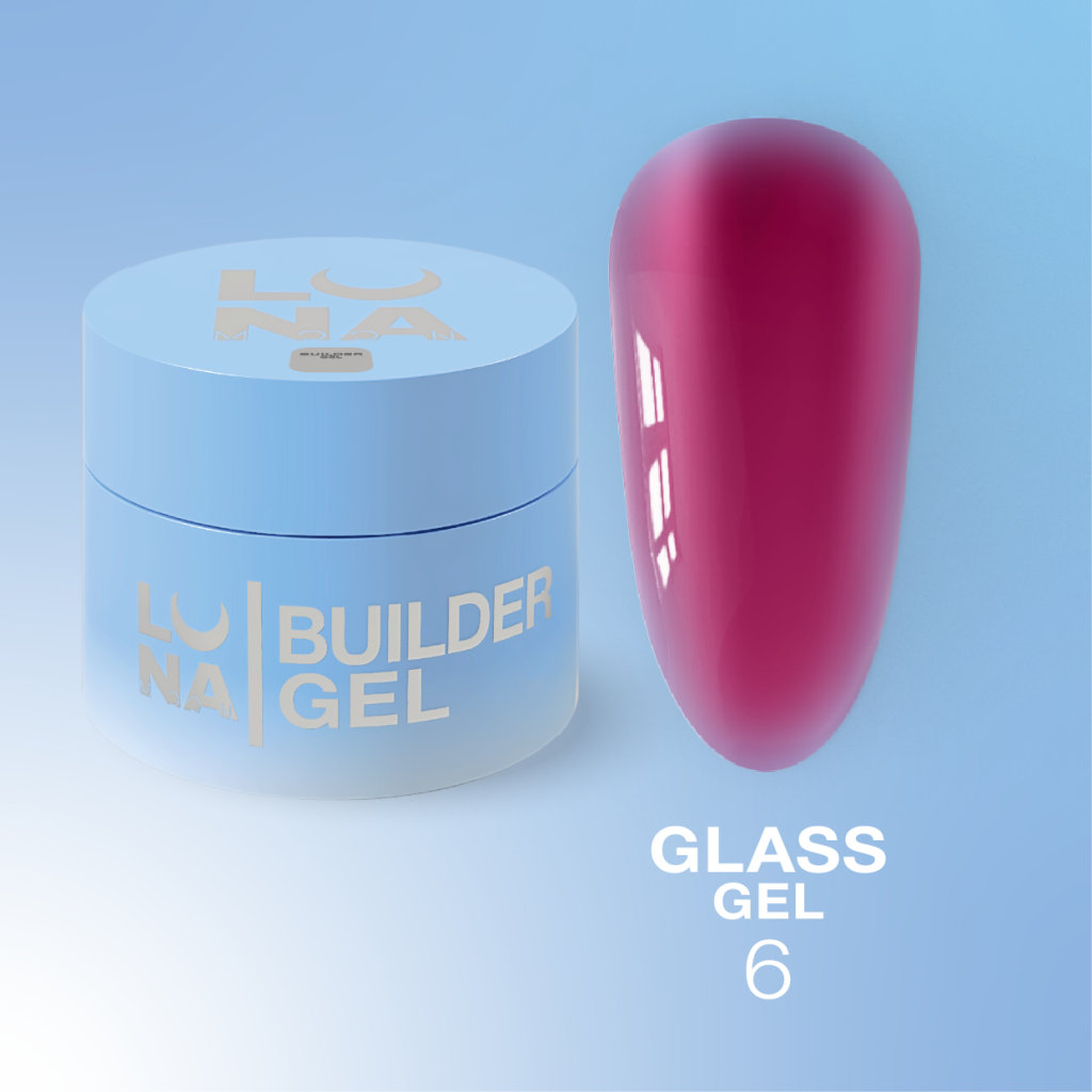 LUNAMOON - Glass Builder Gel nr6 15ml