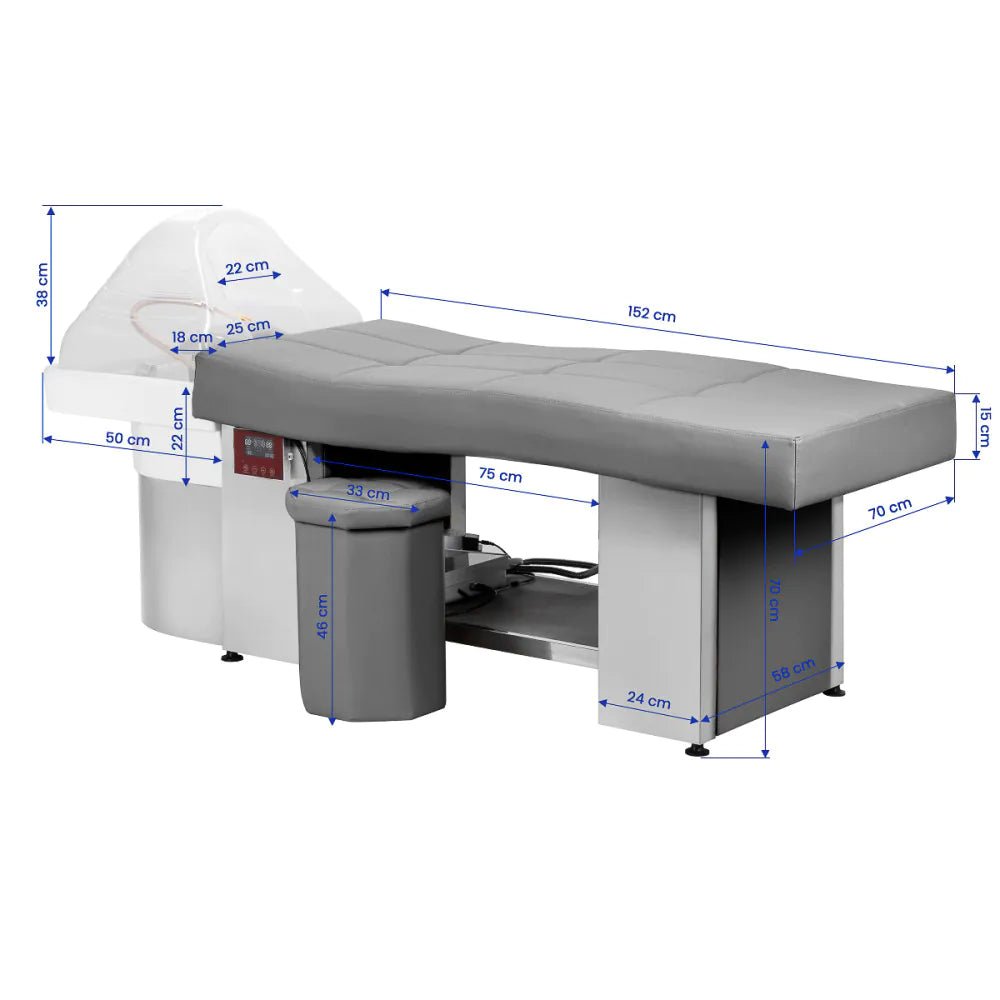 My Store HEAD SPA ležišče z integriranim umivalnikom in parnikom - Spavia - Bellu