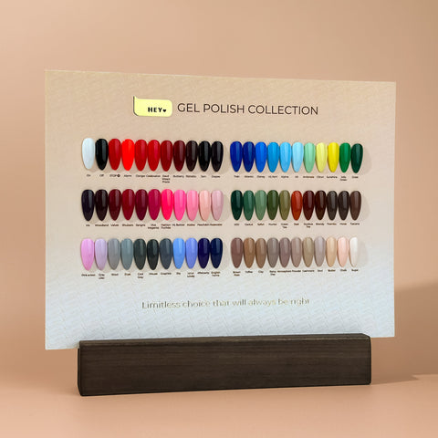HEY LOVE Hey Love - basic gel polish collection in a box - 66pcs (PREORDER) - Bellu
