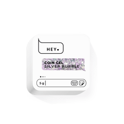 HEY LOVE HEY LOVE - Coin gel - Silver Purple 5g - Bellu