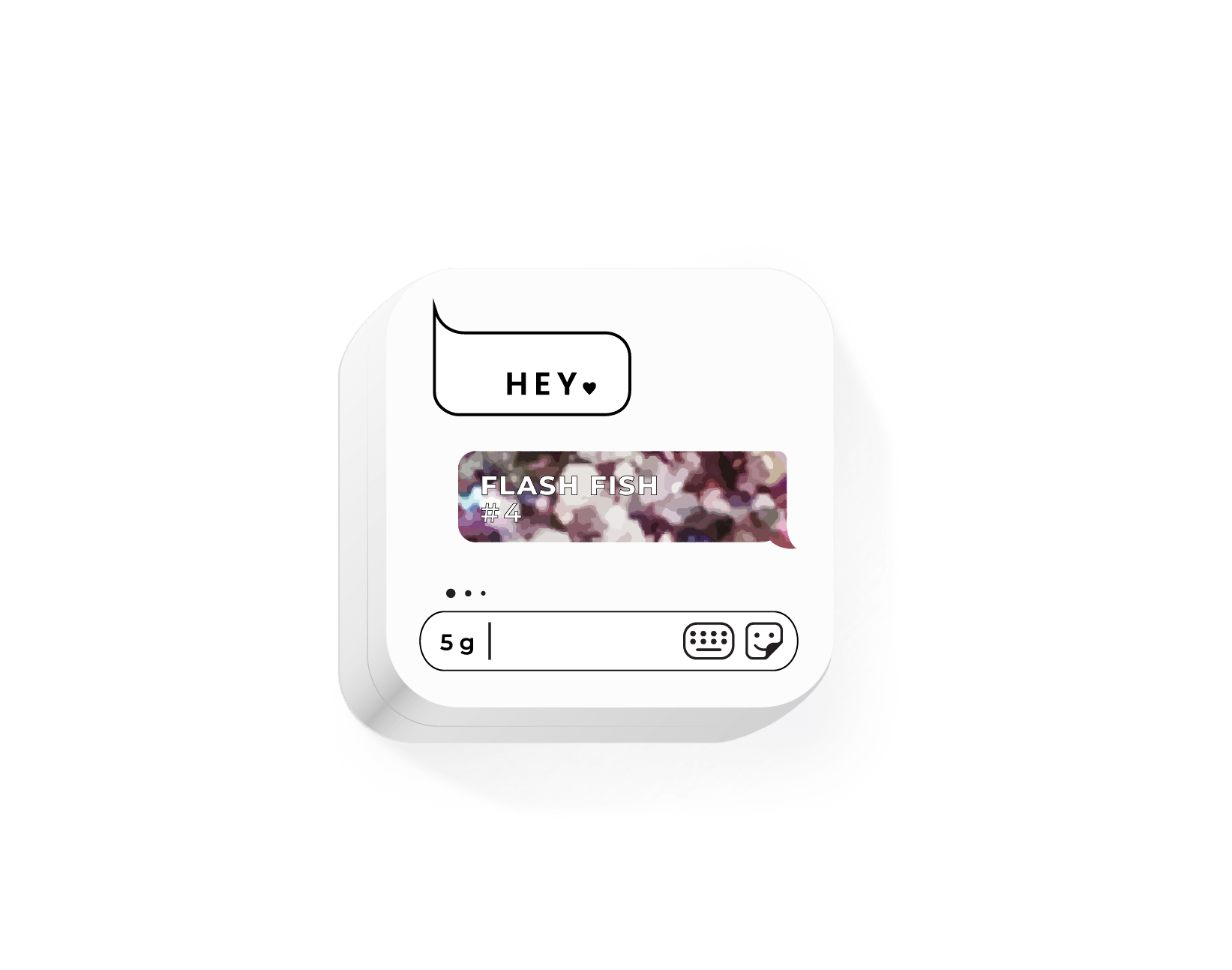 HEY LOVE - Flash Fish - IV 5g - Bellu