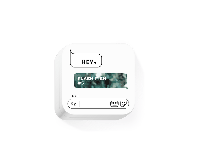HEY LOVE HEY LOVE - Flash Fish - V 5g - Bellu