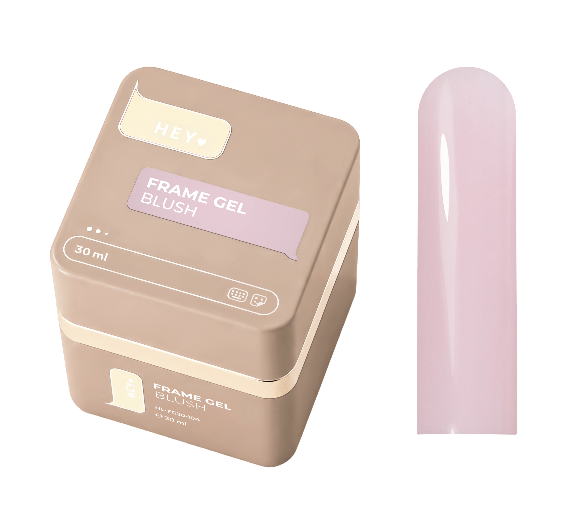 HEY LOVE HEY LOVE - Frame gel - Blush 30ml - Bellu