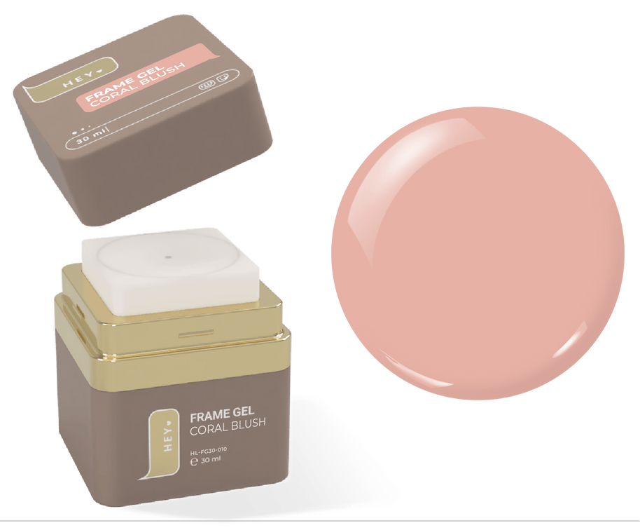 HEY LOVE - Frame Gel - Coral blush 30 ml - Bellu