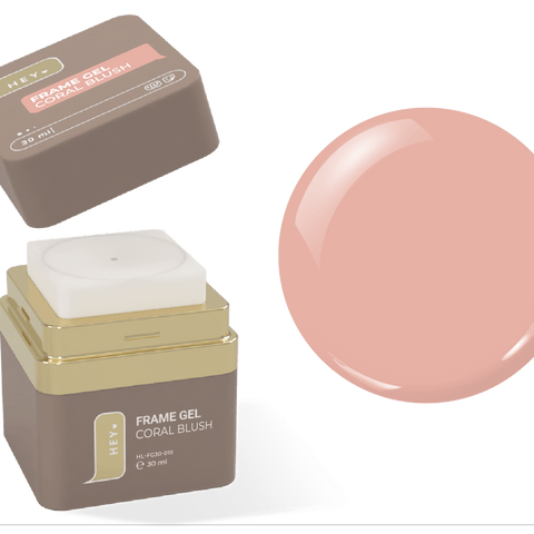 HEY LOVE - Frame Gel - Coral blush 30 ml - Bellu