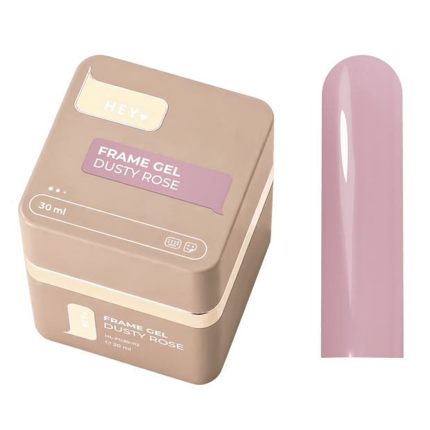 HEY LOVE HEY LOVE - Frame gel - Dusty Rose 30ml - Bellu