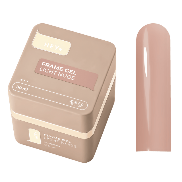 HEY LOVE HEY LOVE - Frame gel - Light Nude 30ml - Bellu