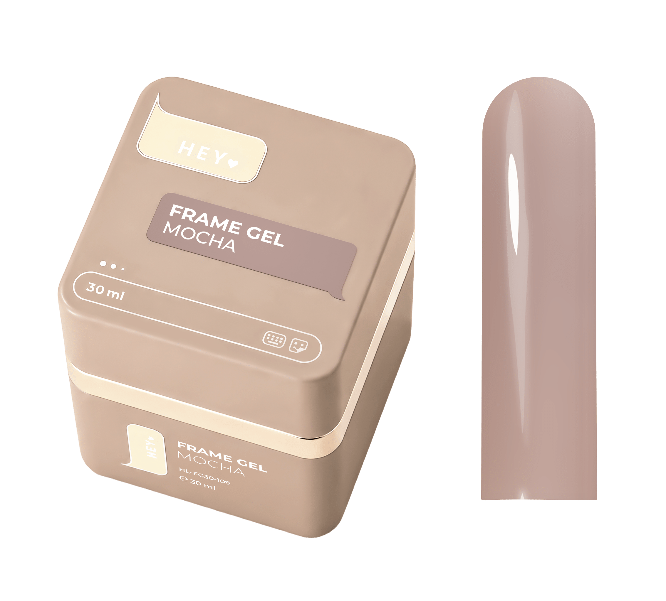 HEY LOVE HEY LOVE - Frame gel - Mocha 30ml - Bellu