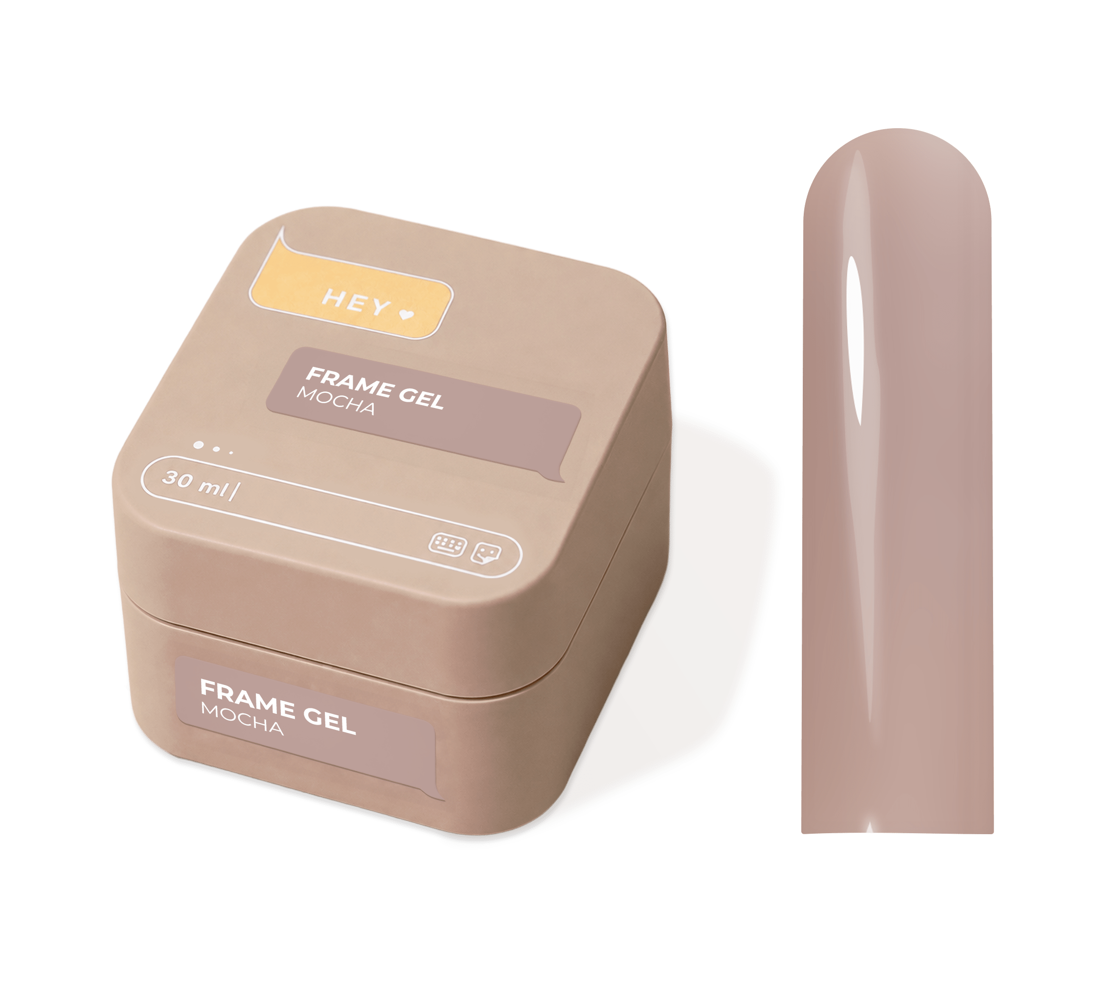 HEY LOVE HEY LOVE - Frame gel - Mocha 30ml - Bellu