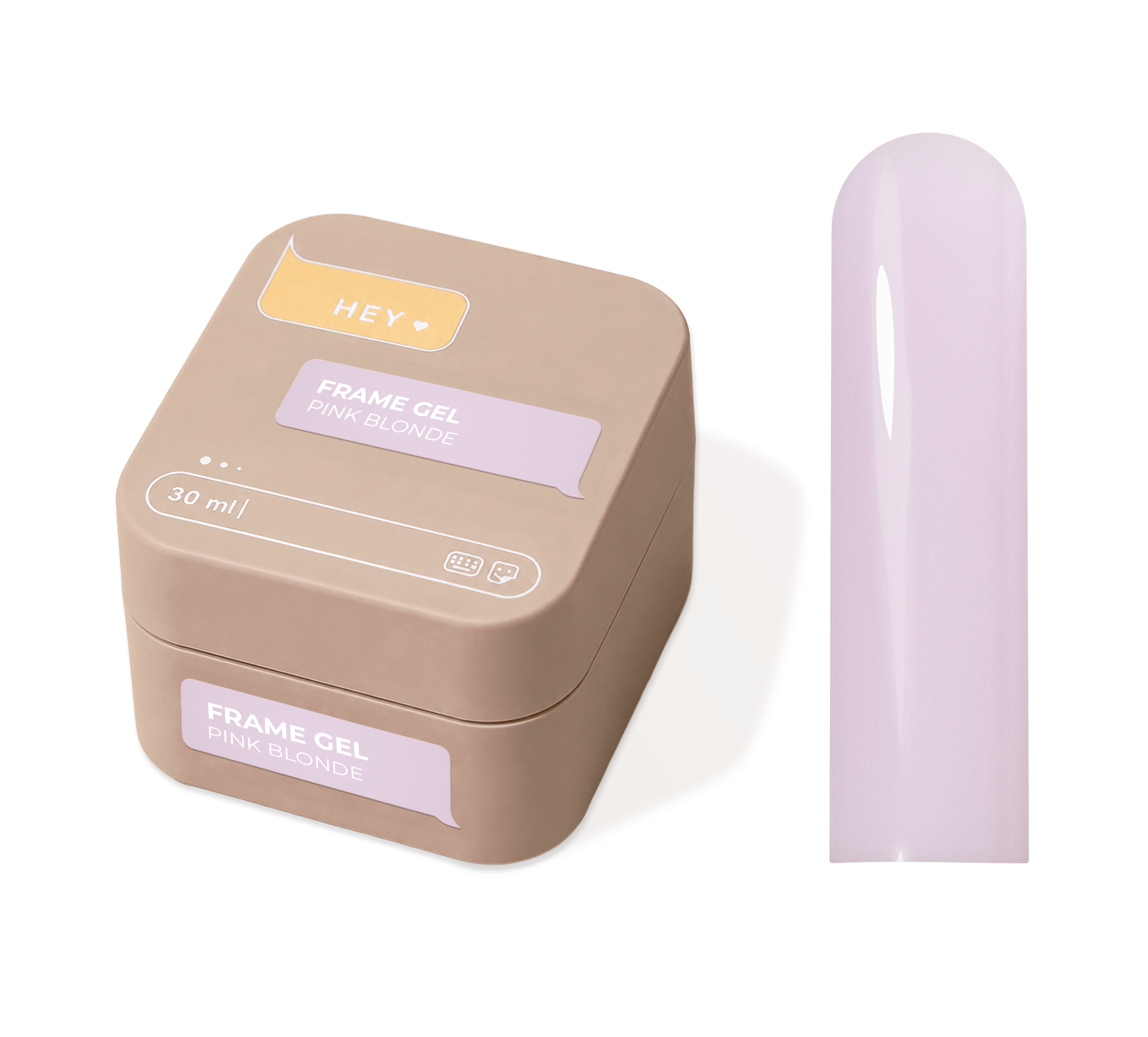 HEY LOVE HEY LOVE - Frame gel - Pink Blonde 30ml - Bellu