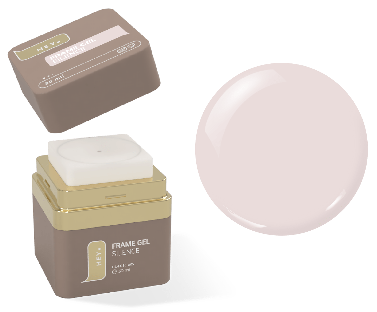 HEY LOVE - Frame Gel - Silence 30 ml - Bellu