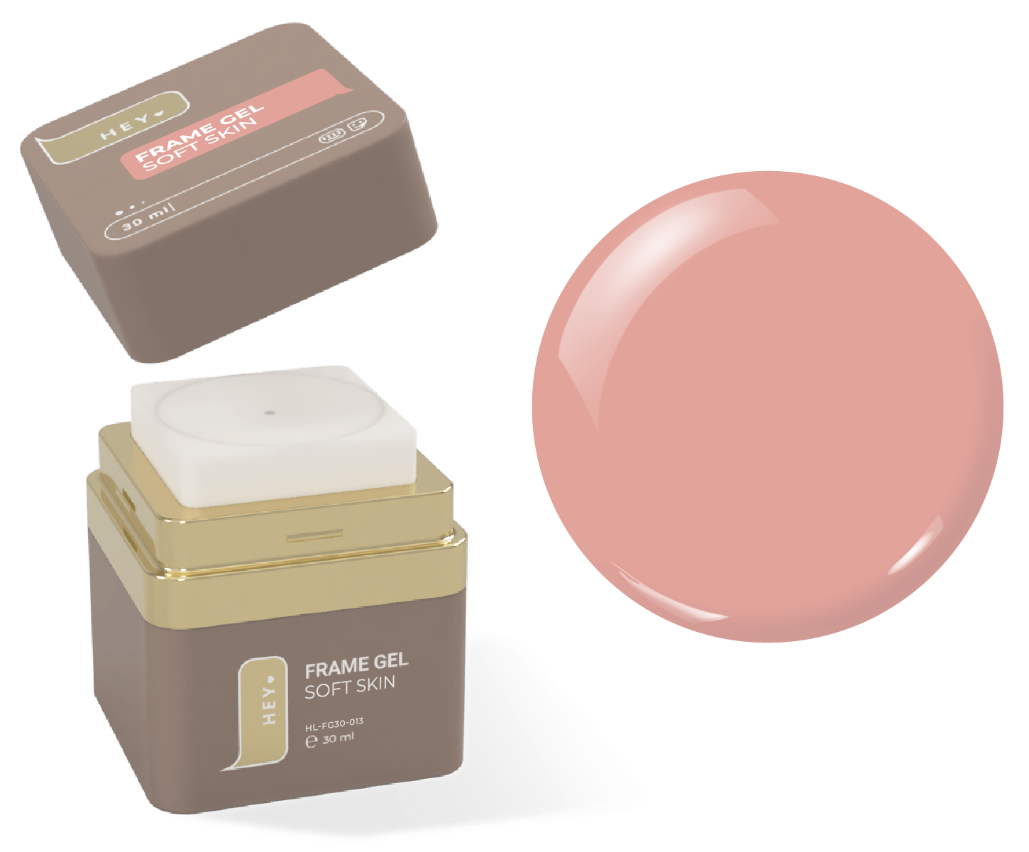 HEY LOVE HEY LOVE - Frame Gel - Soft skin 30 ml - Bellu