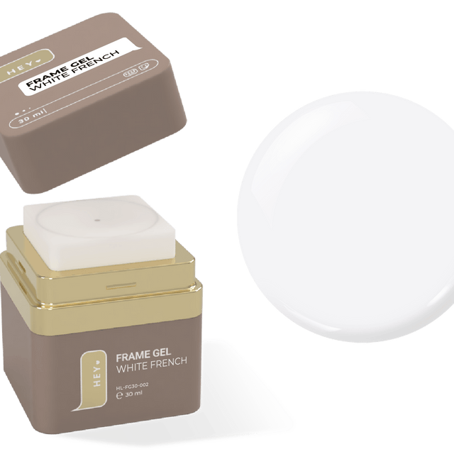 HEY LOVE - Frame Gel - White French 30 ml - Bellu