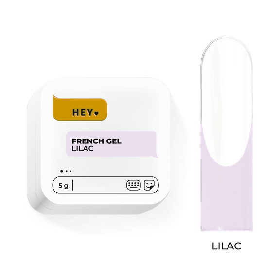 HEY LOVE - French Gel - Lilac 5g