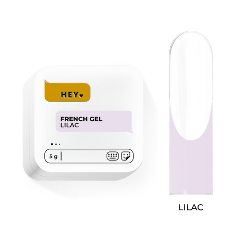 HEY LOVE - French Gel - Lilac 5g