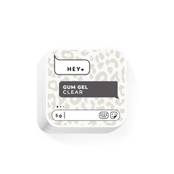 HEY LOVE HEY LOVE - Gum gel - Clear 5g - Bellu