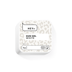 HEY LOVE HEY LOVE - Gum gel - White 5g - Bellu