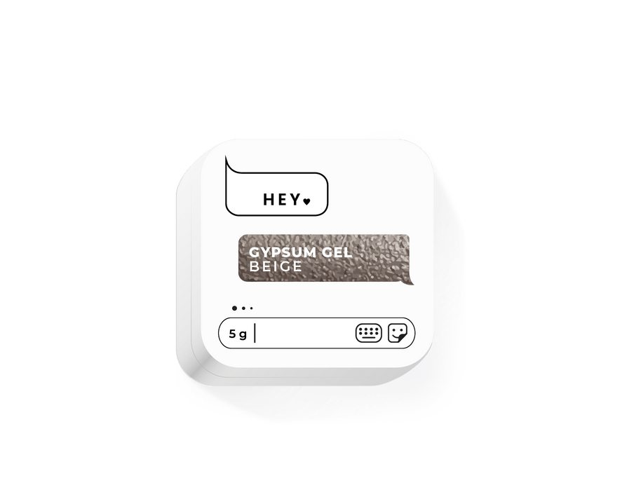 HEY LOVE - Gypsum gel - Beige 5g - Bellu