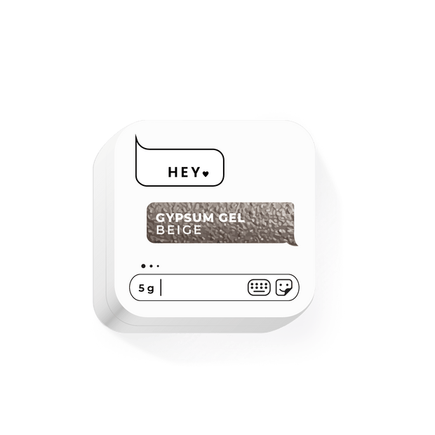 HEY LOVE HEY LOVE - Gypsum gel - Beige 5g - Bellu