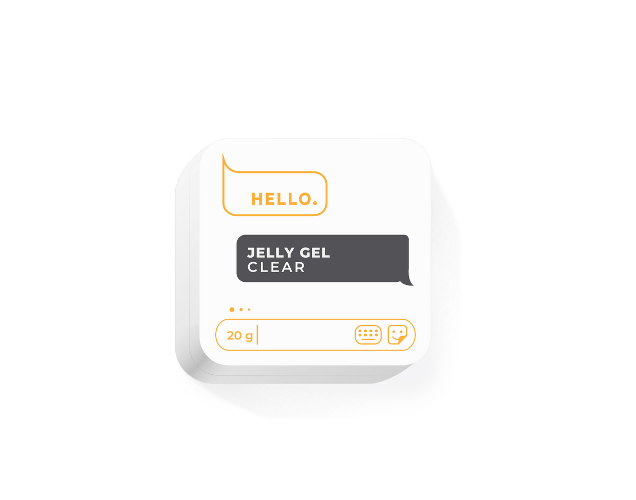HEY LOVE HEY LOVE - Jelly Gel - Clear 20 g - Bellu