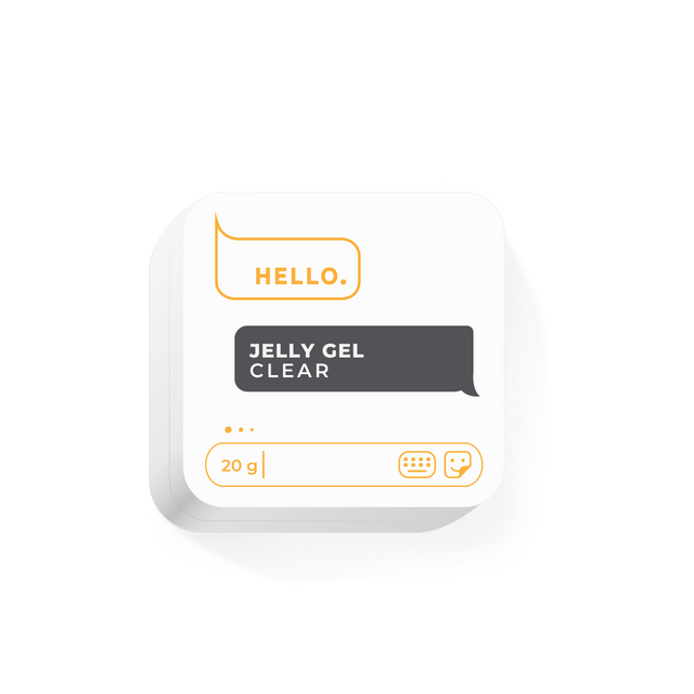 HEY LOVE - Jelly Gel - Clear 20 g - Bellu