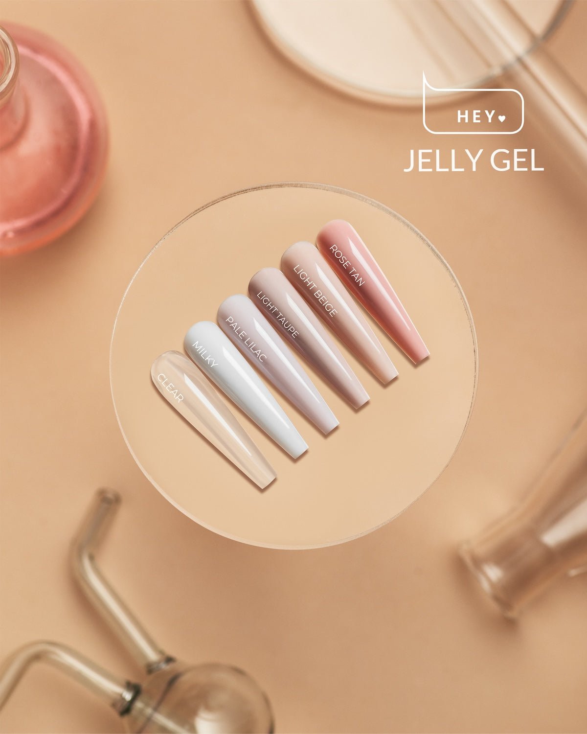 HEY LOVE HEY LOVE - Jelly Gel - Clear 20 g - Bellu
