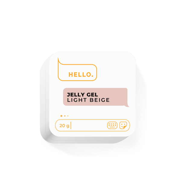 HEY LOVE HEY LOVE - Jelly Gel - Light Beige 20 g - Bellu