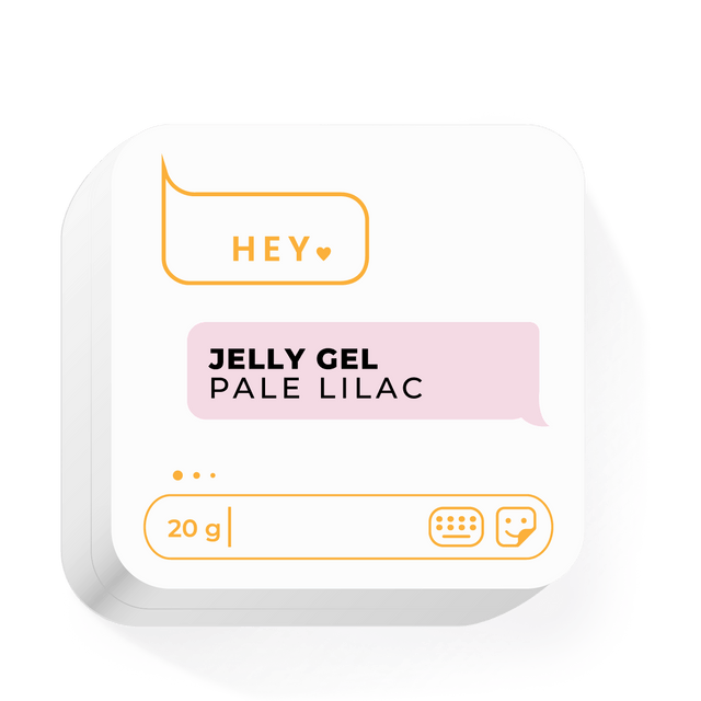 HEY LOVE - Jelly Gel - Pale Lilac 20 g - Bellu