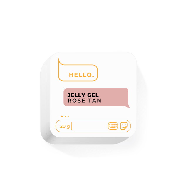 HEY LOVE - Jelly Gel - Rose Tan 20 g - Bellu