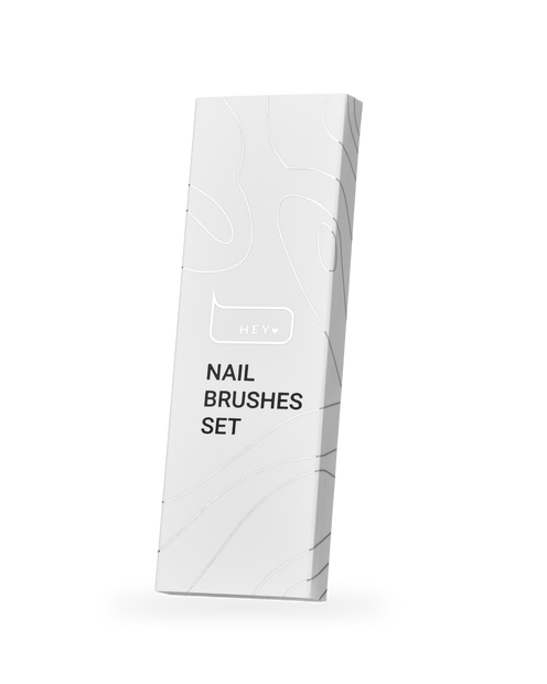 HEY LOVE HEY LOVE - Komplet čopičev za nohte - Bellu