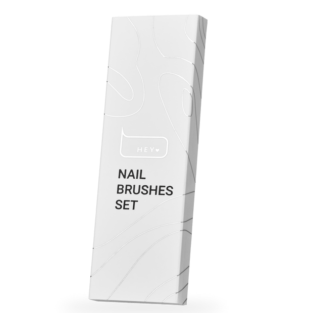 HEY LOVE HEY LOVE - Komplet čopičev za nohte - Bellu