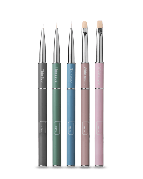 HEY LOVE HEY LOVE - Komplet čopičev za nohte - Bellu