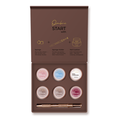 HEY LOVE HEY LOVE - Nail cushion set - Brown 6 pcs - Bellu