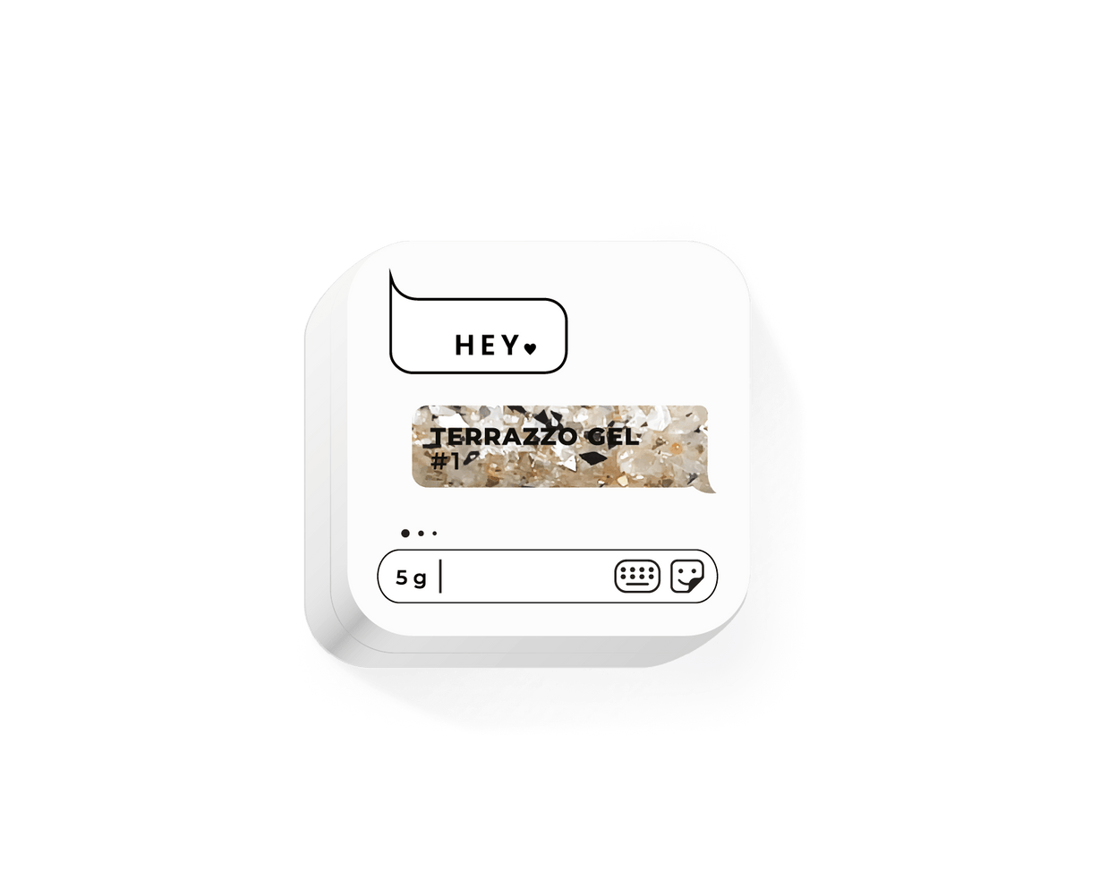 HEY LOVE HEY LOVE - Terrazzo Gel - I 5g - Bellu