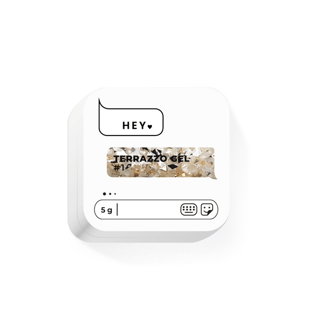 HEY LOVE HEY LOVE - Terrazzo Gel - I 5g - Bellu