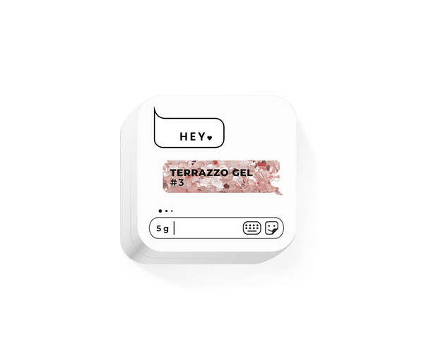 HEY LOVE HEY LOVE - Terrazzo Gel - III 5g - Bellu