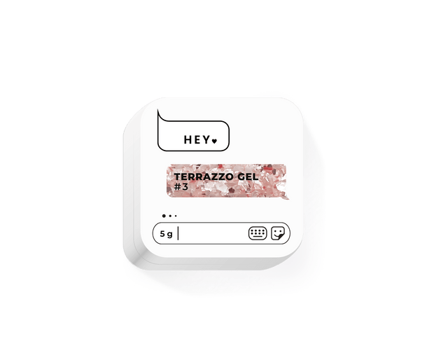 HEY LOVE HEY LOVE - Terrazzo Gel - III 5g - Bellu