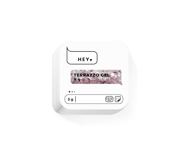 HEY LOVE HEY LOVE - Terrazzo Gel - IV 5g - Bellu