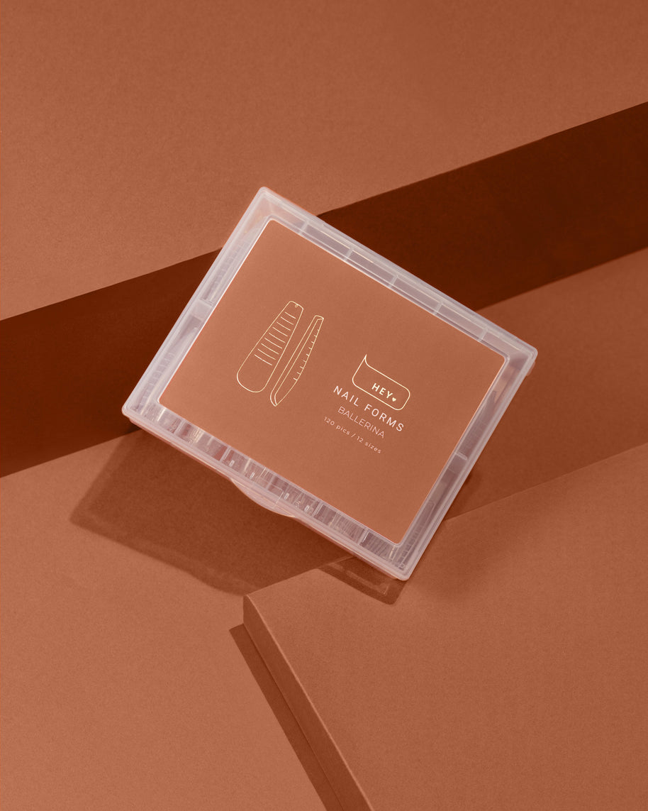 HEY LOVE  - Nail forms Ballerina, 120 pcs - Bellu