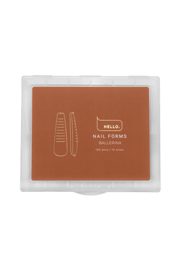 HEY LOVE HEYLOVE - Nail forms Ballerina, 120 pcs - Bellu